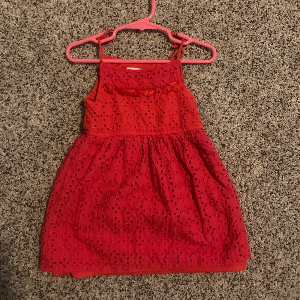 Red dress